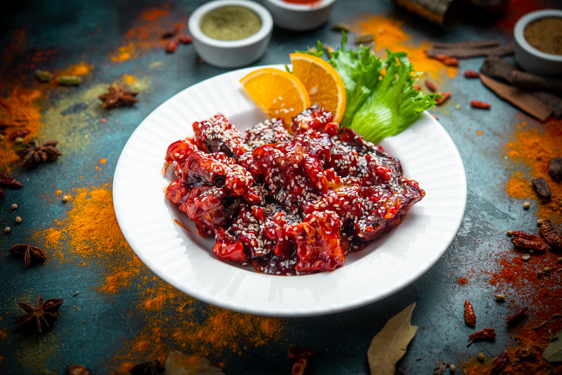 Honey Chilli Potato